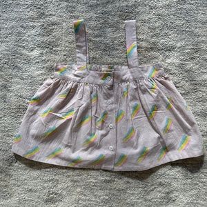 SIAOMIMI Girls Cropped Cotton Tank 5 Y